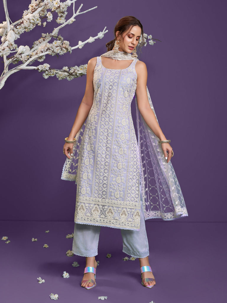 Aayesha Takia -Light Purple Georgette Salwar Kameez | Dress materials,  Salwar dress, Salwar dress material